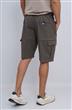 126 - Bermuda Nautica Gabardina Cargo 2 bolsillos