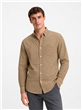 2458 - Camisa Cuadrillé Polo Con Bolsillo