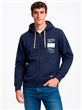 2966 - Campera Frisa Canguro Aero Estampada
