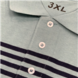 P5109 - Chomba Jersey Rayada TALLE ESPECIAL