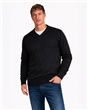 5459 - Sweater Escote V Panal Liso