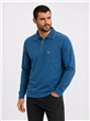 7903 - Chomba Neon Polo Con Vivos Hombro Y Cartera Con Bolsillos Y Logo