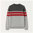 8010 - Sweater Escote Redondo Rayado