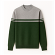 8012 - Sweater Escote Redondo Rayado
