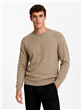 5450 - Sweater Escote Redondo Premium Con Lycra
