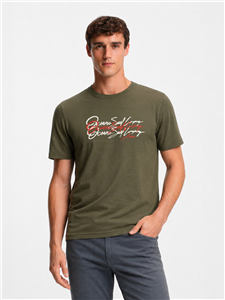 4574 - Remera M/C Estampada